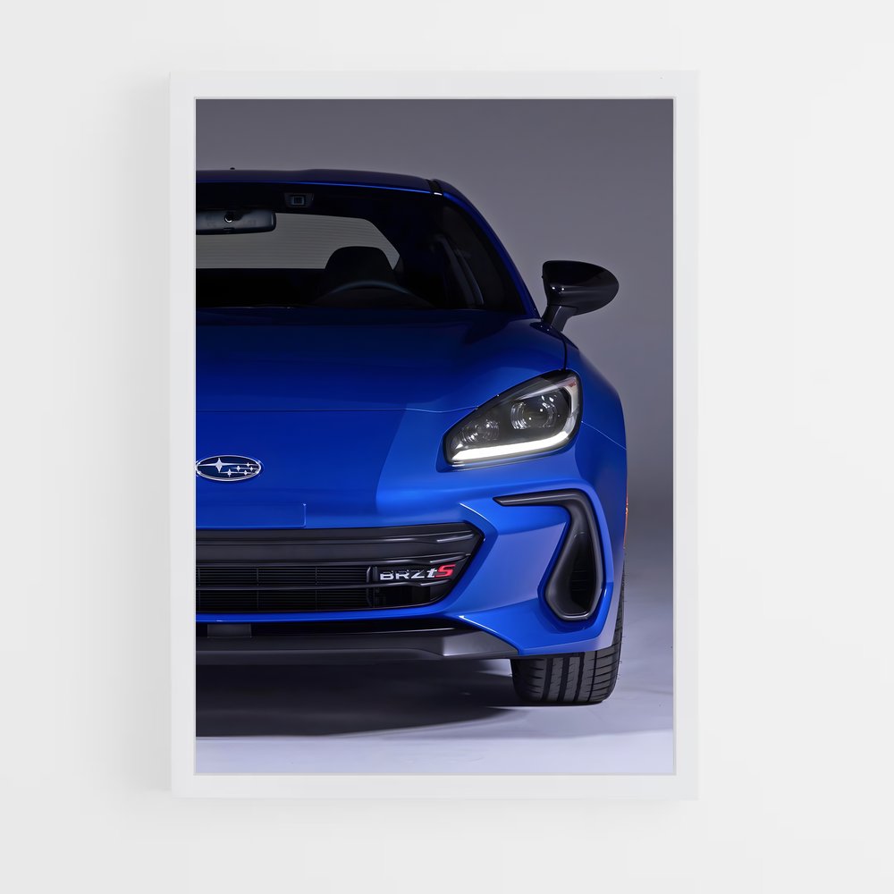 Poster Corvette Fever – affiche Subaru (vue 3)